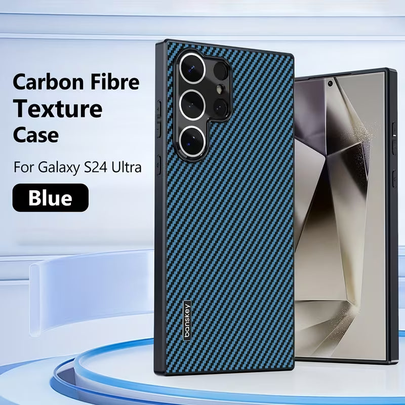 Carbon Fibre Drop -Proof Lens Case