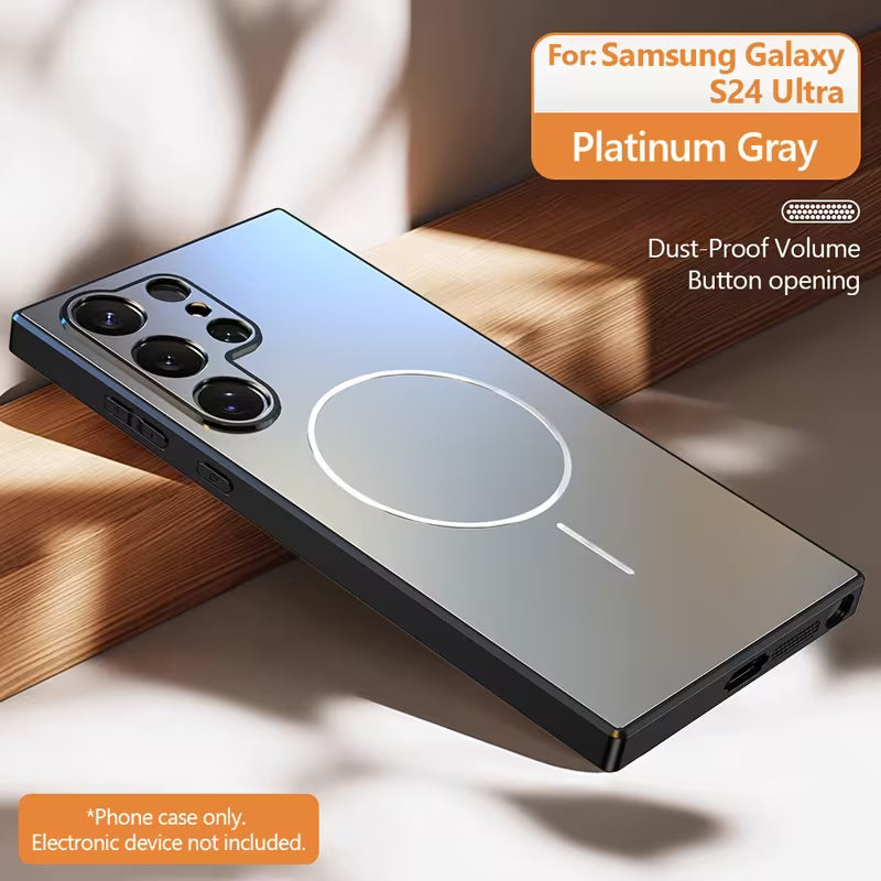 Galaxy Ultra Series -  Luxury Matte Magnetic Case