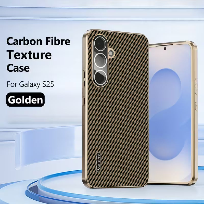 Carbon Fibre Drop -Proof Lens Case