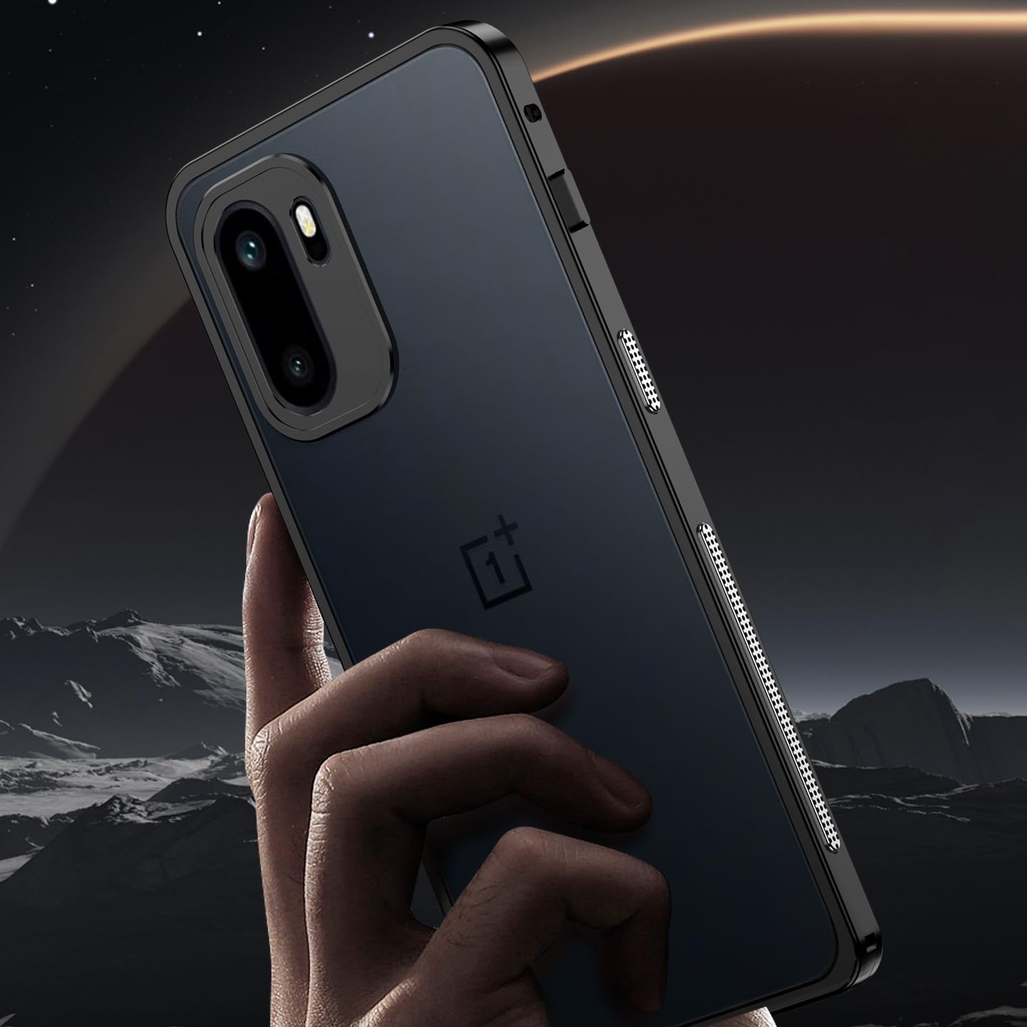 OnePlus - Alum Shield Pro Bumper Case With Lens Protector