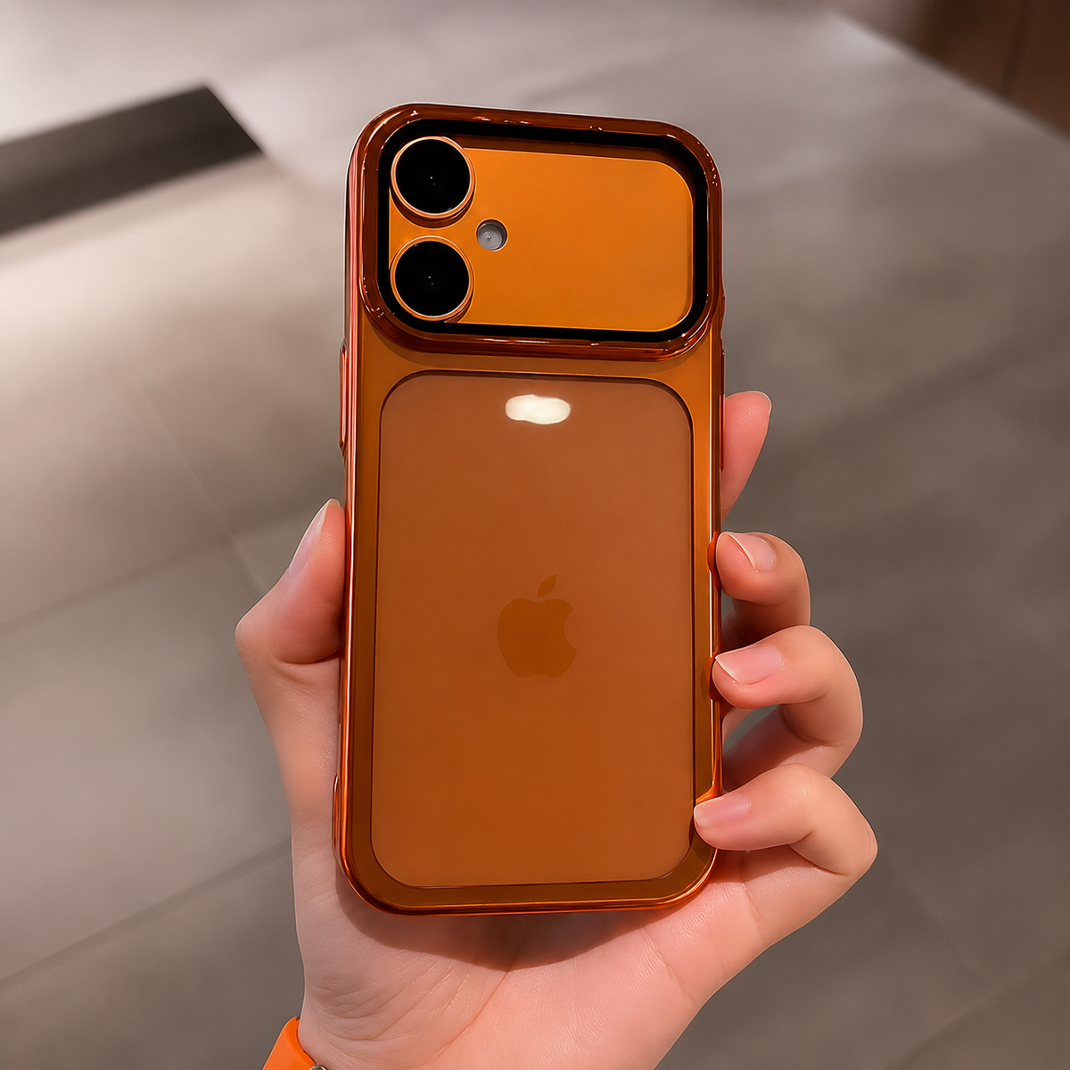 Translucent Metal Bumper Case