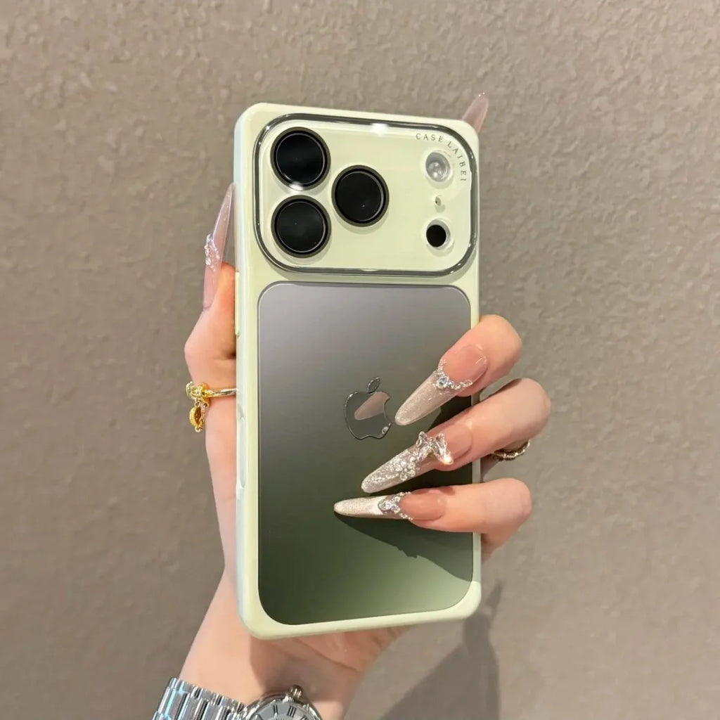 Gradient Contrast Crystal Lens Case