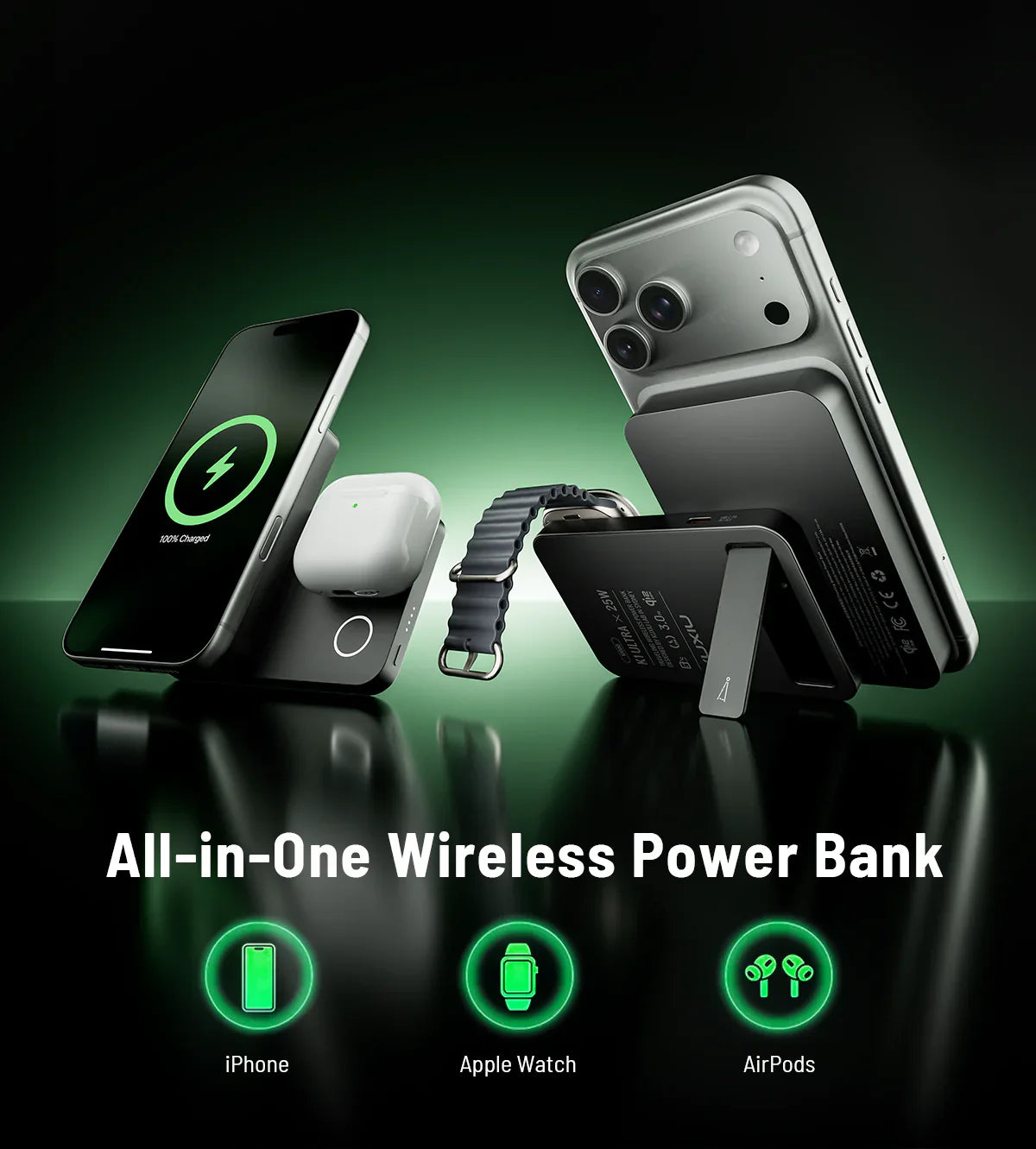 25W MagSafe Qi Power Bank