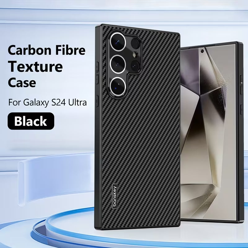 Carbon Fibre Drop -Proof Lens Case