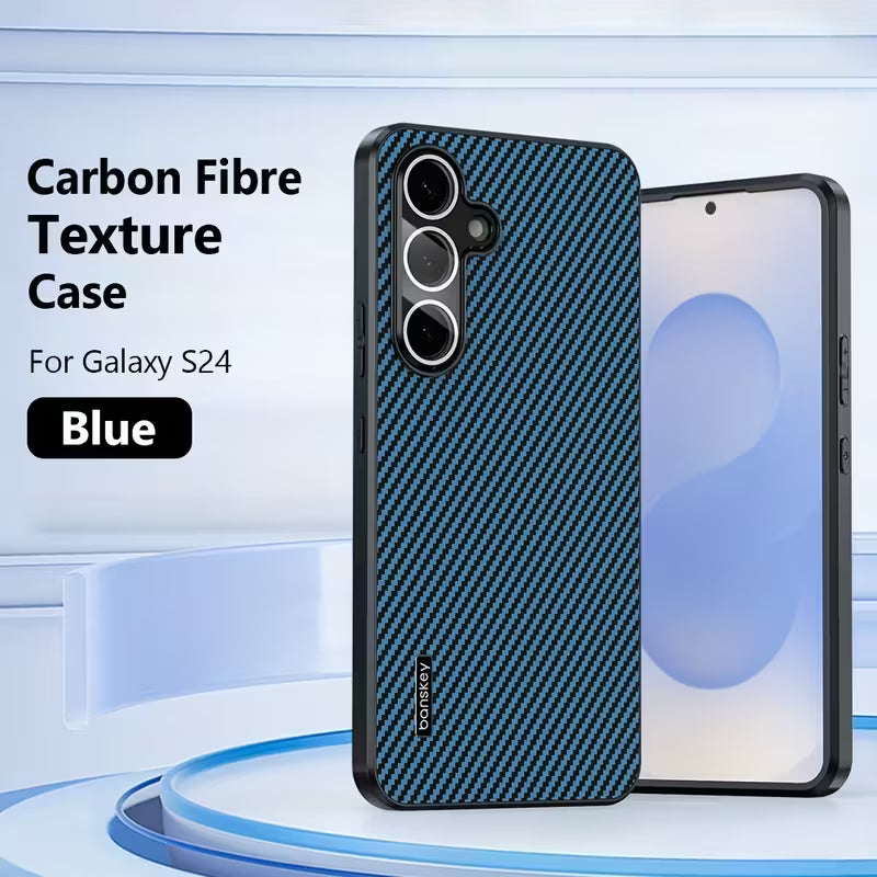 Carbon Fibre Drop -Proof Lens Case