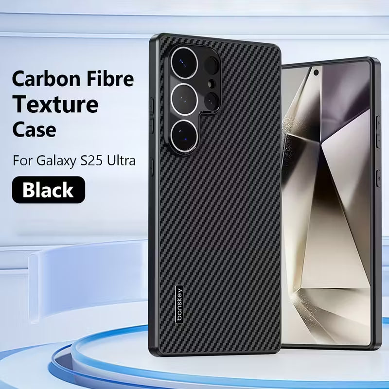 Carbon Fibre Drop -Proof Lens Case